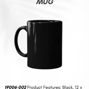 Black Ceramic Mug