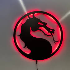 3D Dragon Wall Art