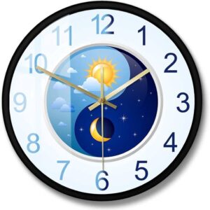 Twin Harmony Wall Clock – Balanced Beauty for Modern Interiors
