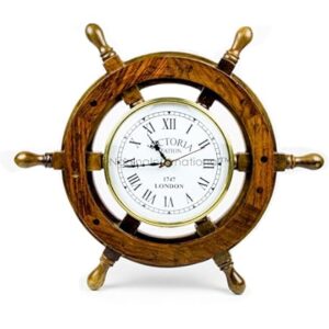 The Navigator’s Chronometer Wall Clock – Nautical Elegance with a Vintage Spirit