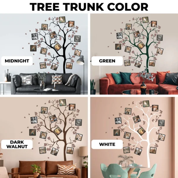 Family Tree With Pink Flowers - Image 3