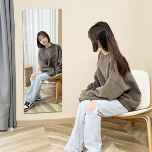 HD Self-Adhesive Acrylic Face, Flat & Side Mirror Tiles