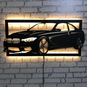 BMW Car Led Sign Cars Fan Wall Decor