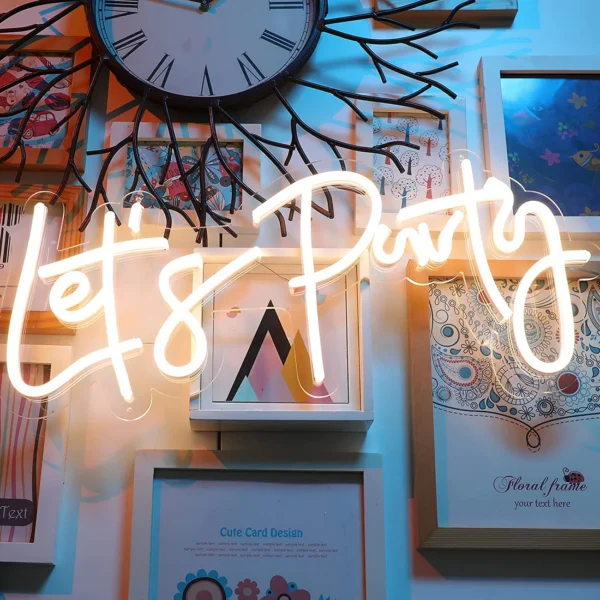Let's Party Neon Light - Image 5