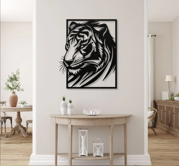 Tiger Wooden Art