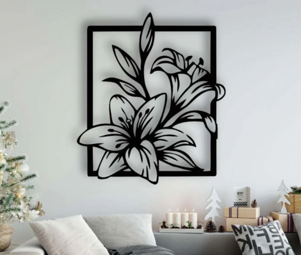 1 PCS FLOWER WALL HANGING