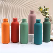 Stainless Steel Rubber Finish BottleStainless Steel Rubber Finish Bottle