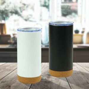 Stainless Steel Travel Tumbler With Cork Base