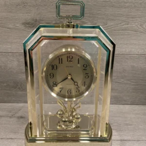 Alexandra Victor Retro Table Clock – Timeless Elegance for Desk or Shelf