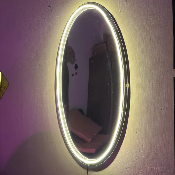 Neon Selfie Acrylic mirror for Room Walls - Image 3