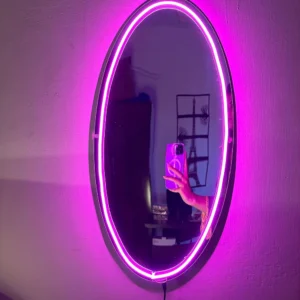 Neon Selfie Acrylic Mirror