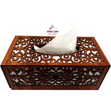 Wooden Tissue Box