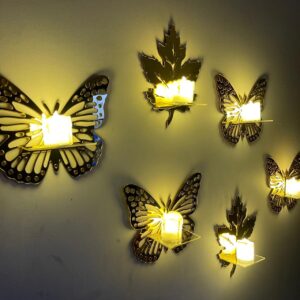 Wall Trove Butterfly Wooden Wall Shelfs