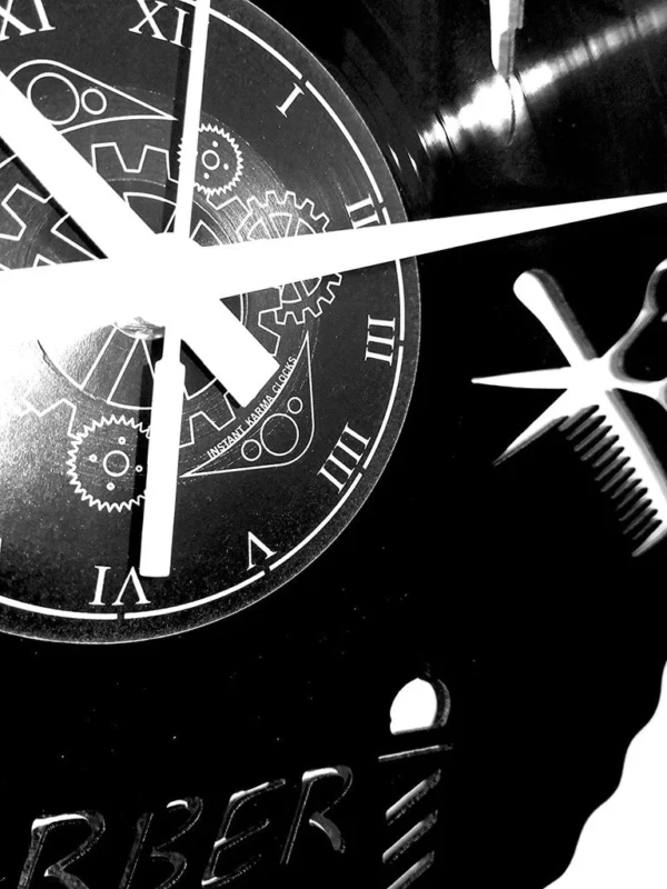 Barbershop Design Wall Clock - Image 3