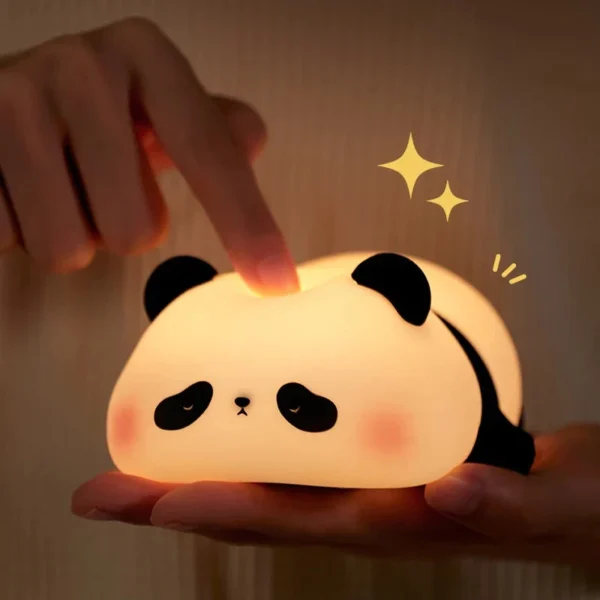 Lying Panda Silicon Lamp - Image 4