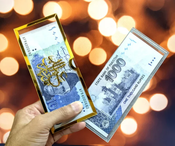 1 piece Acrylic Eidi Envelope| Eidi Envelope For Kids| Kids Eid Mubarak Eidi Envelopes - Image 2