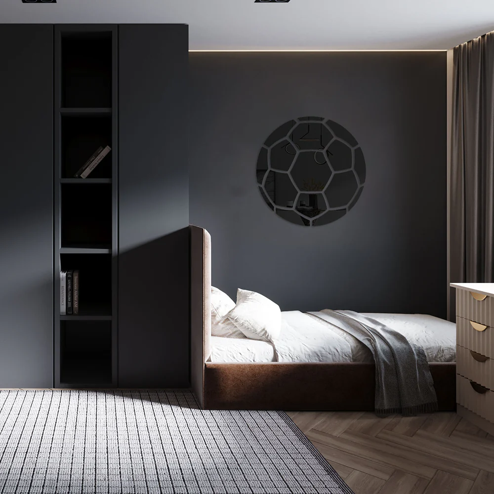 FOOTBALL SHAPED MIRROR IN 1 PC - Image 2