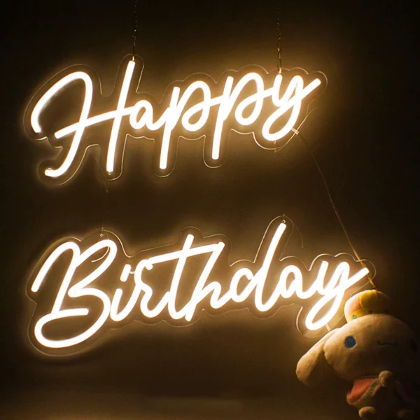 Happy Birthday Neon light - Image 2