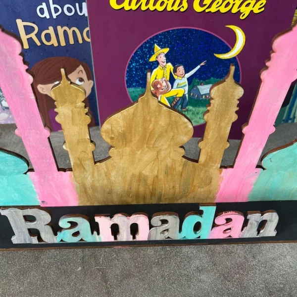 Wood Ramadan Sign | Ramadan Decoration | Ramadan Kids Activity | DIY - Image 2