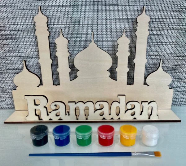 Wood Ramadan Sign | Ramadan Decoration | Ramadan Kids Activity | DIY